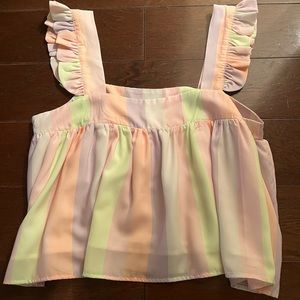 cute top brand new never worn size M bought for $72